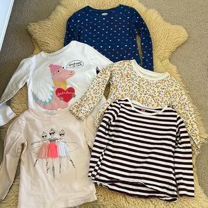 6 long sleeve shirts